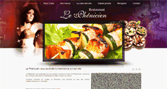 Desktop Screenshot of lephenicien.be